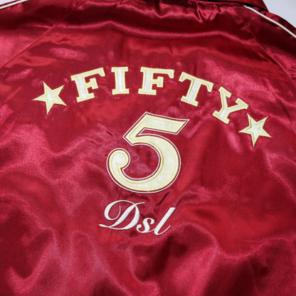 Vintage Y2K jacket gloss red deadstock 55DSL DIESEL M/L