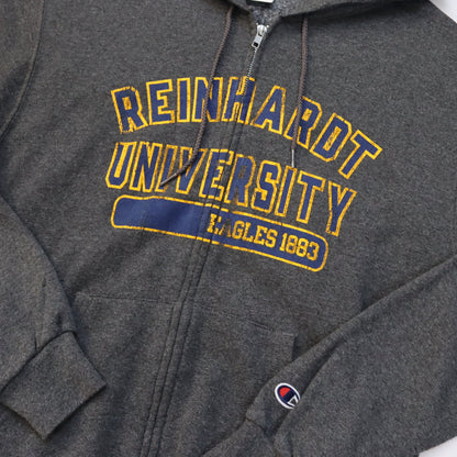 Vintage Hoodie Zipper Jacke Reinhardt University CHAMPION S