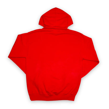 Vintage Hoodie Pullover Bradley University rot CHAMPION M