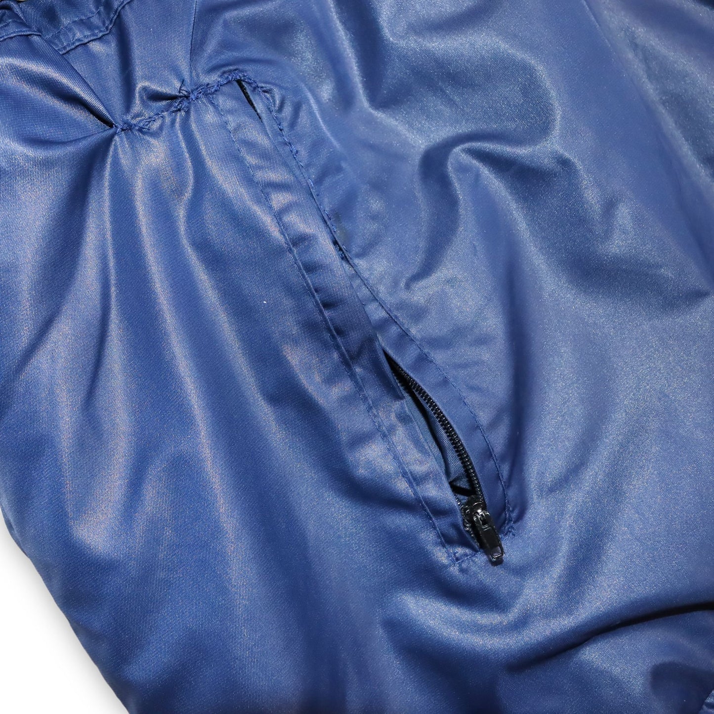 Vintage jacket parka lined blue red white ADIDAS XL