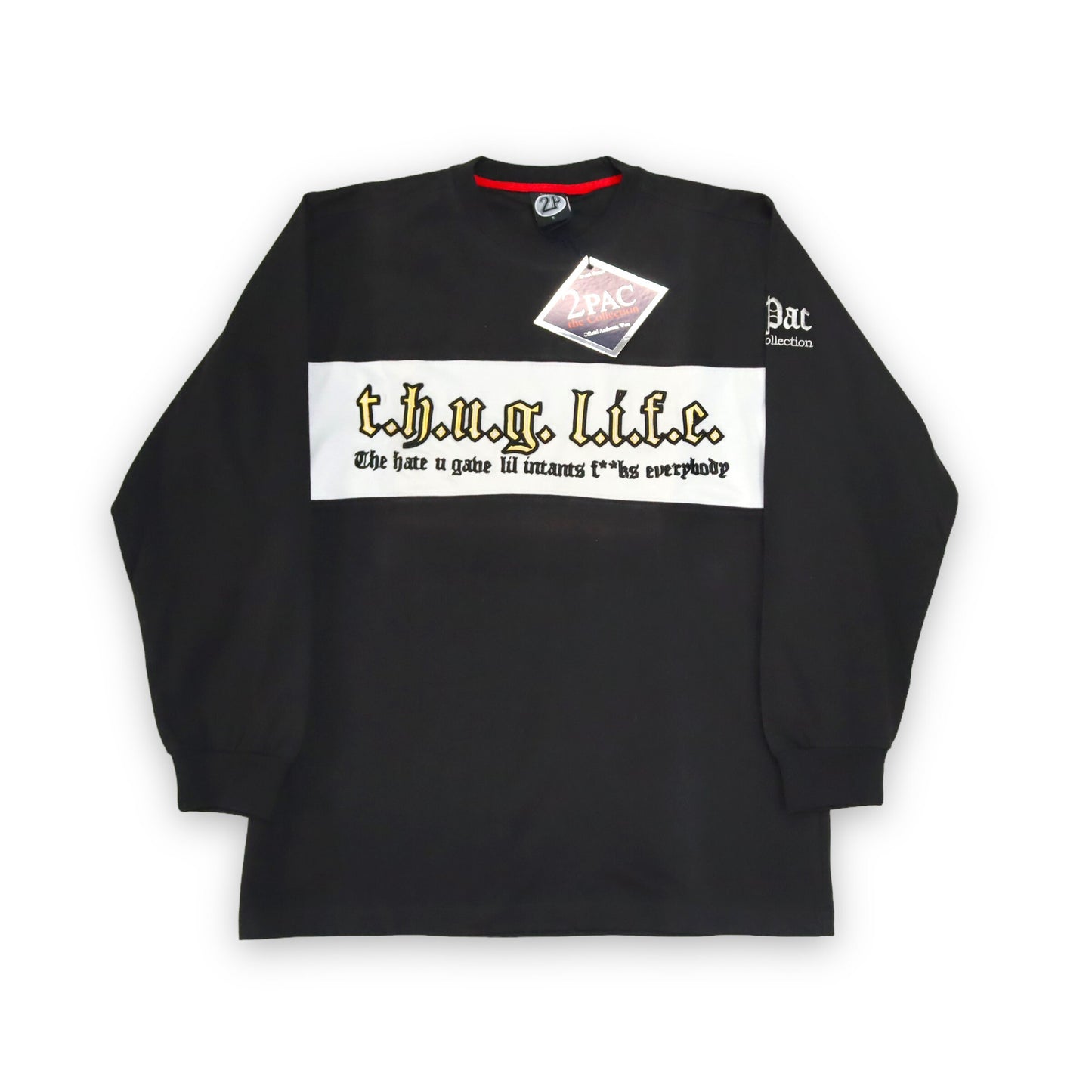 Vintage 2PAC Collection by J.C. Design Longsleeve shirt dünnes Sweatshirt Deadstock oversize S