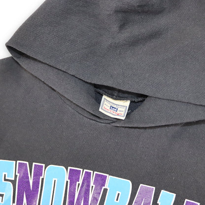 Vintage LEE Hoodie Pullover schwarz Snowball  L