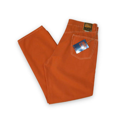 Vintage pants baggy orange deadstock SOVIET W34