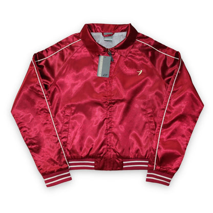Vintage Y2K jacket gloss red deadstock 55DSL DIESEL M/L