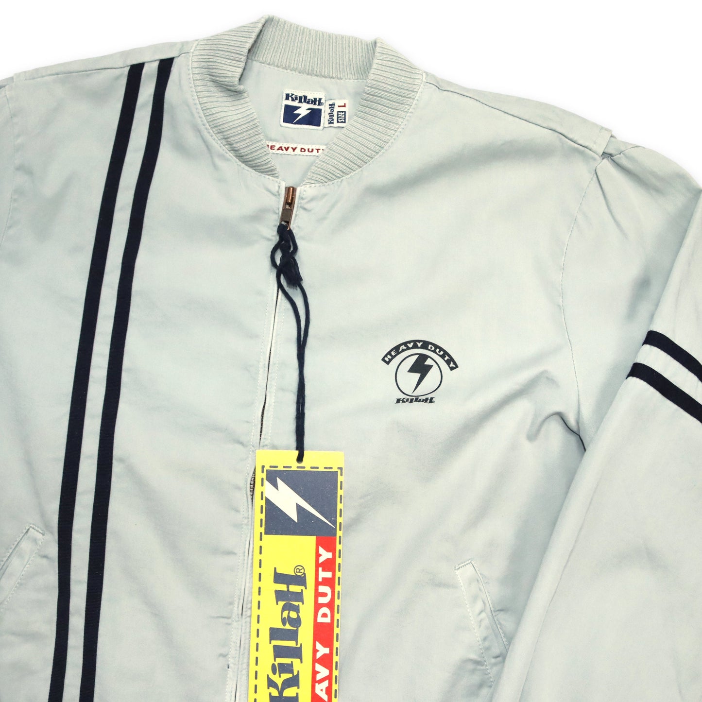 Vintage Y2K KILLAH Thin Jacket Gray Deadstock M