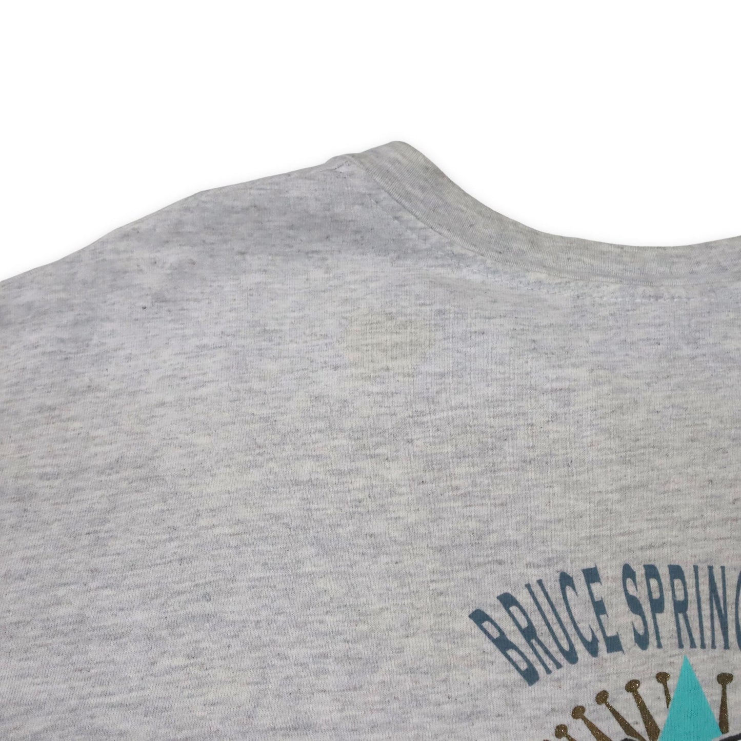 Vintage Bruce Springsteen Tour T-Shirt short sleeve gray shirt 1992 XL