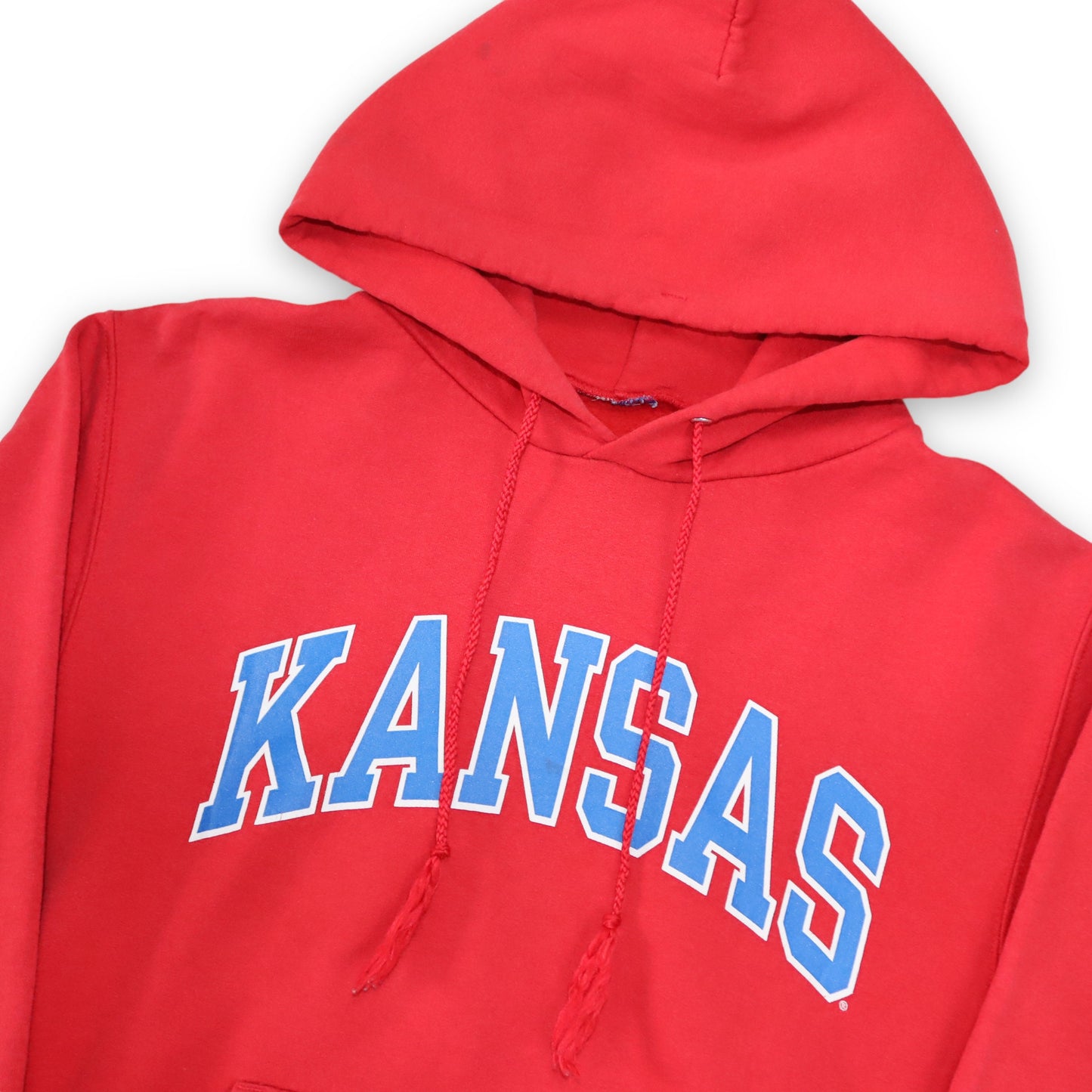 Vintage CHAMPION Hoodie Pullover Kansas S