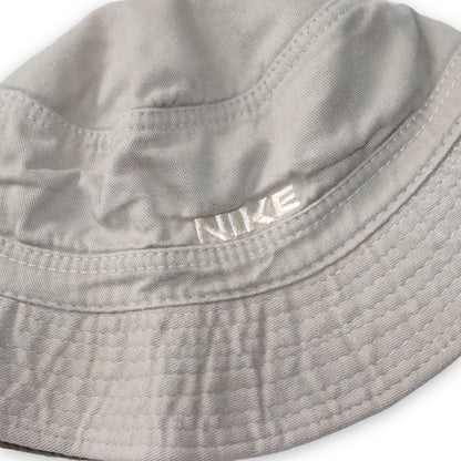 Vintage Y2K NIKE Bukethat Fischerhut beige One Size