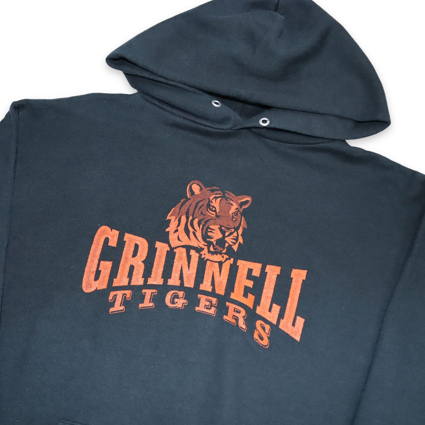 Vintage JEERZES Hoodie dunkelblau Grinnell Tigers M