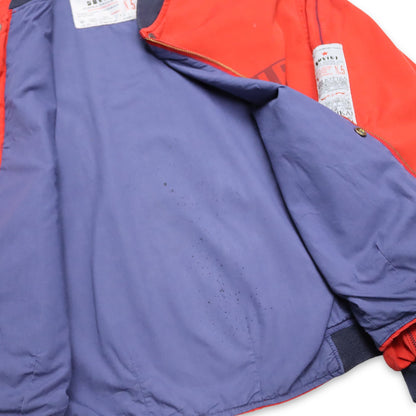 Vintage SOVIET Bomberjacke Workwear rot L