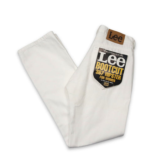 Vintage LEE jeans bootcut 367 hipster white deadstock W29 L29