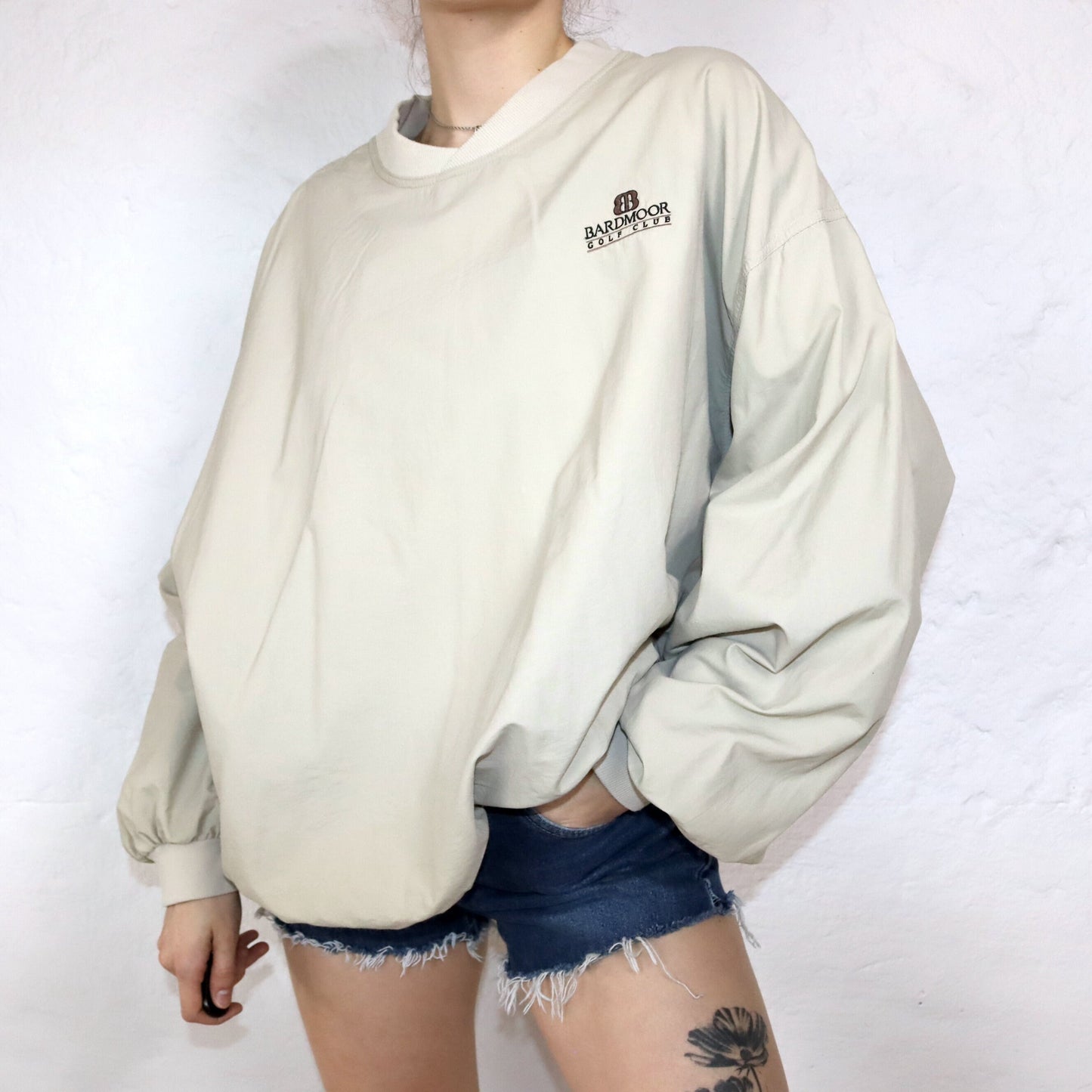 Vintage Windbreaker V-Neck Bardmoor Golf Club ELEMENT Haley XL