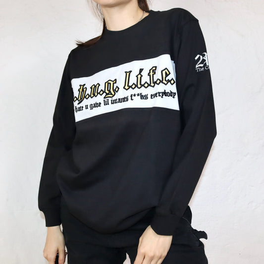 Vintage 2PAC Collection by J.C. Design Longsleeve shirt dünnes Sweatshirt Deadstock oversize S
