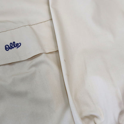 Vintage ODLO windbreaker jacket beige red M