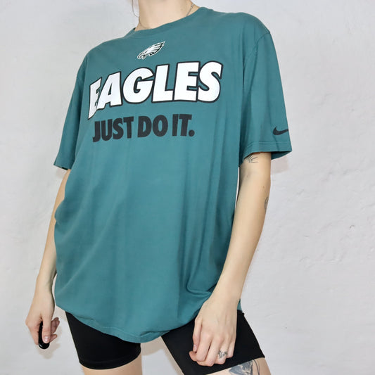 Vintage t-shirt short sleeve Eagles NFL NIKE L