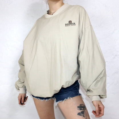 Vintage Windbreaker V-Neck Bardmoor Golf Club ELEMENT Haley XL