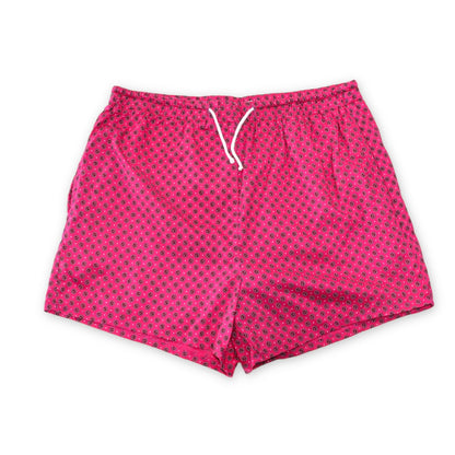 Vintage Adventure Club crazy pattern shorts L