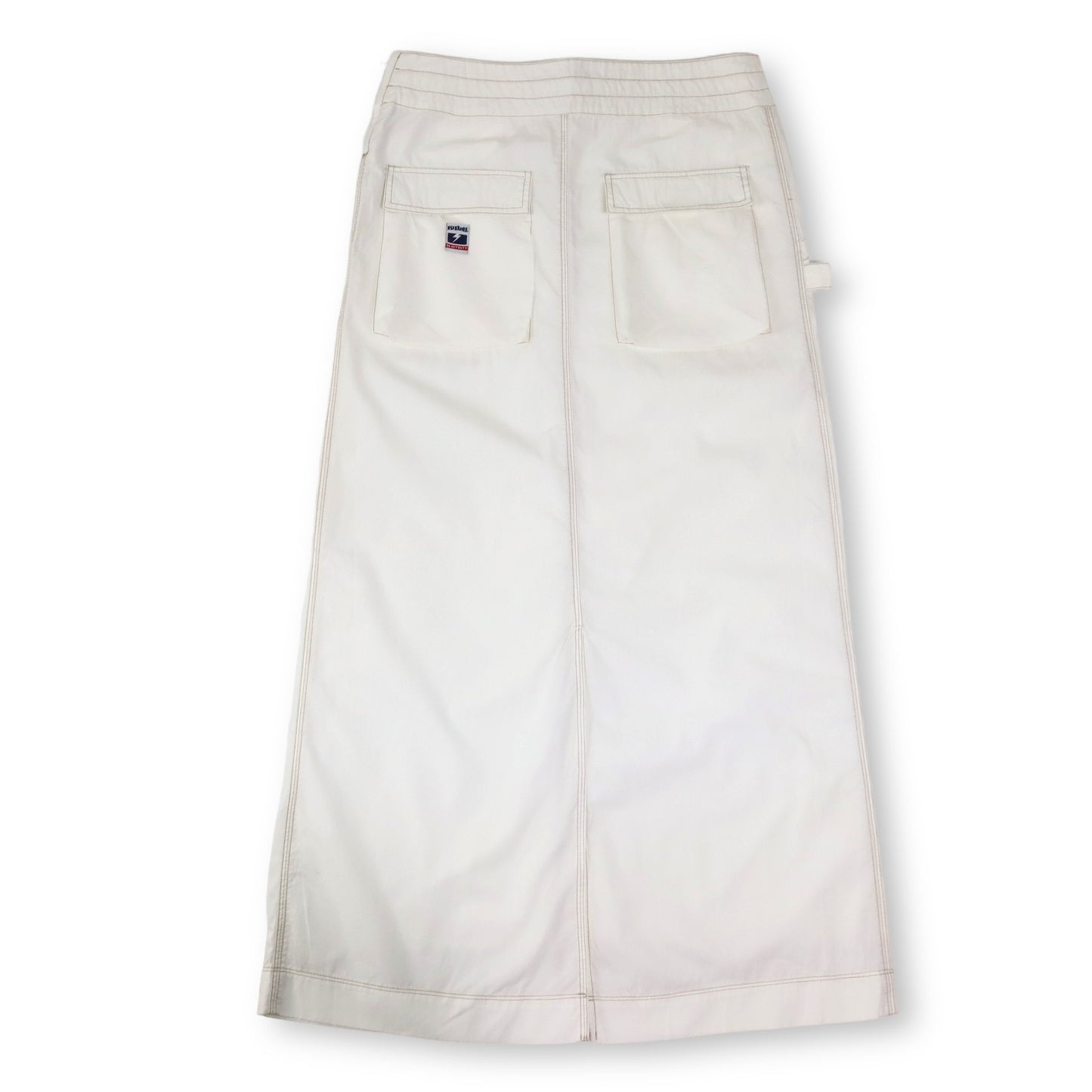 Vintage Y2K KILLAH maxi skirt white Deadstock L