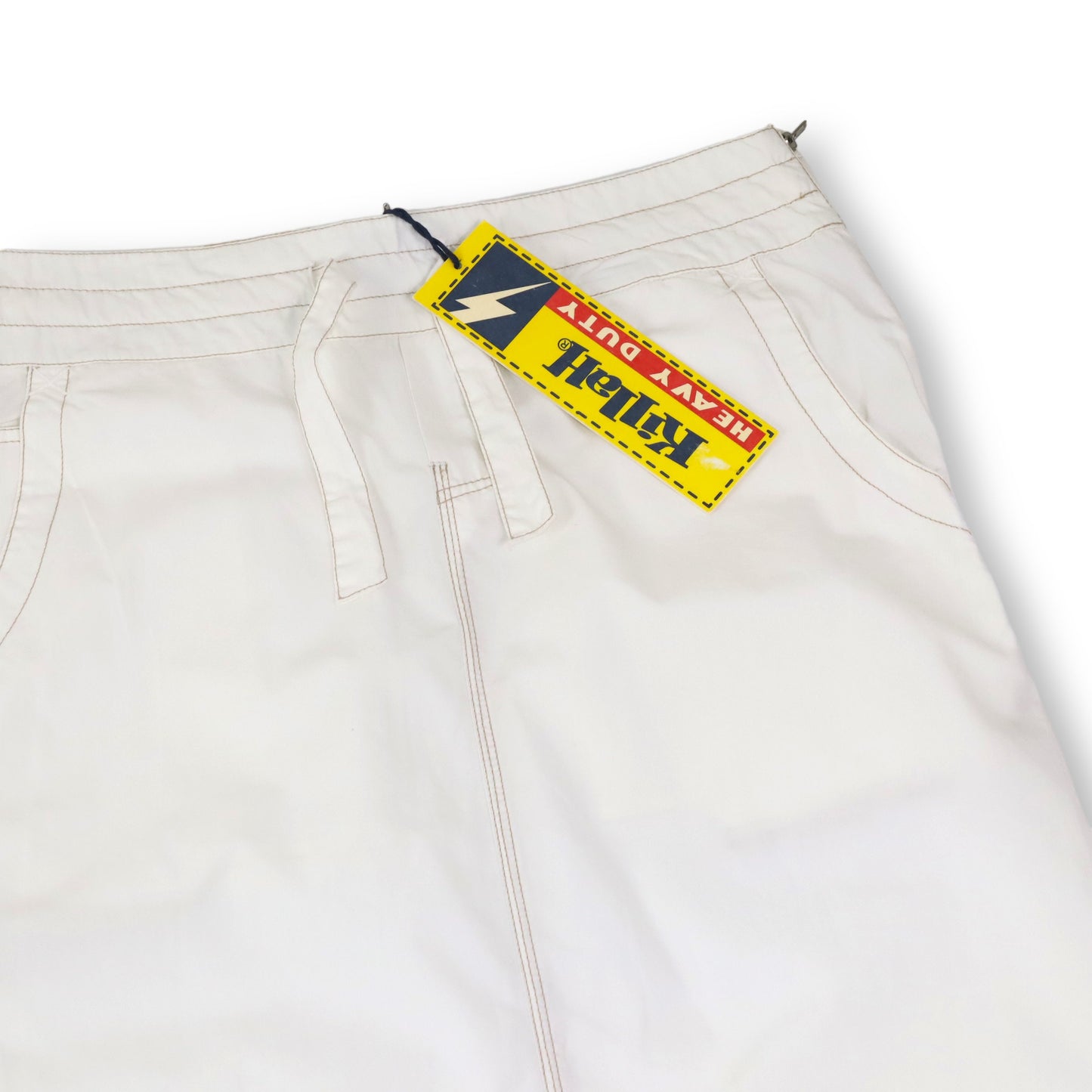 Vintage Y2K KILLAH maxi skirt white Deadstock L