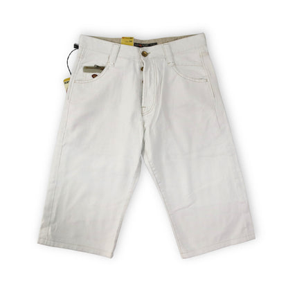 Vintage Y2K Energy Shorts Jeans White Deadstock W29