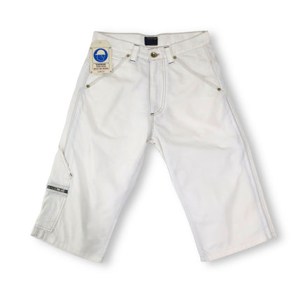 Vintage Y2K Energy Shorts Jeans White Deadstock W30
