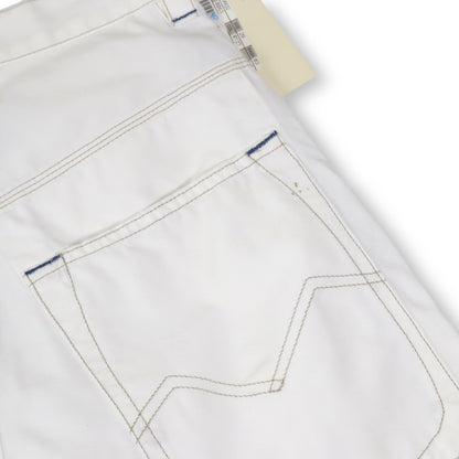 Vintage Y2K Energy Shorts Jeans White Deadstock W30