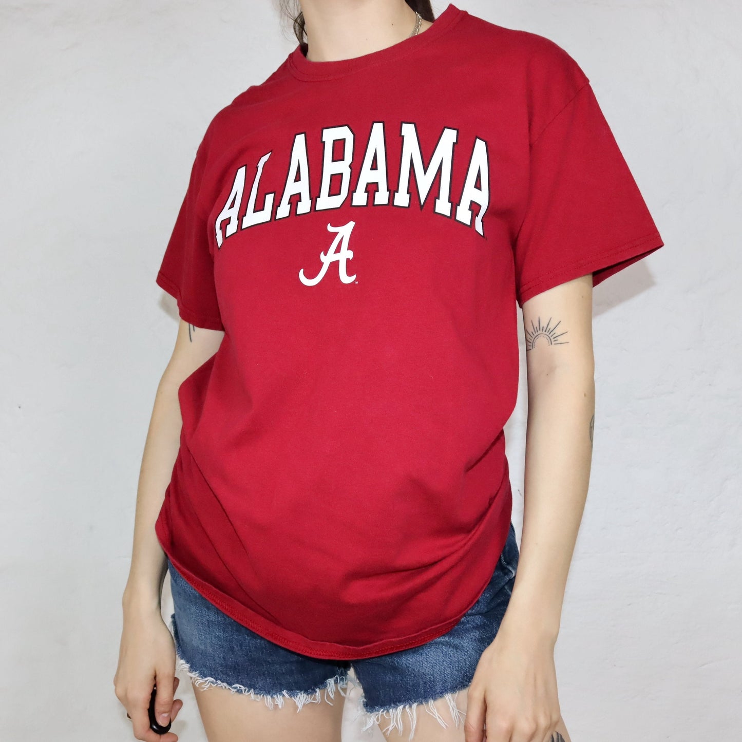 Vintage GILDAN t-shirt red Alabama M
