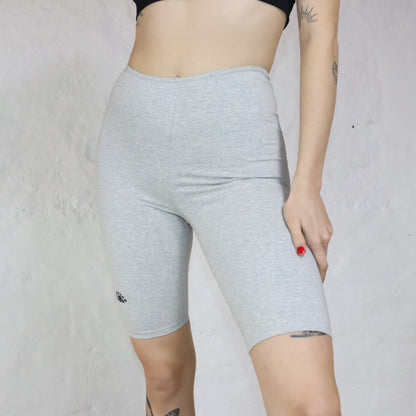 Vintage biker leggings short leggings high waist gray deadstock ELLESSE 38