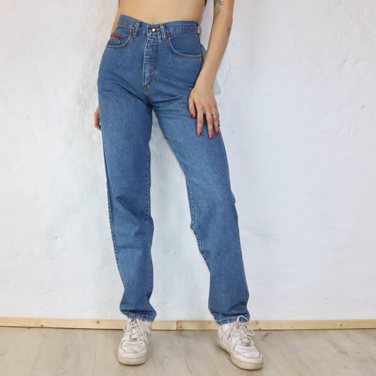 Vintage jeans high waist blue deadstock WRANGLER W28 L34