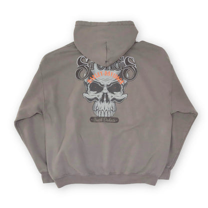 Harley Davidson Hoodie Print grau beige XL