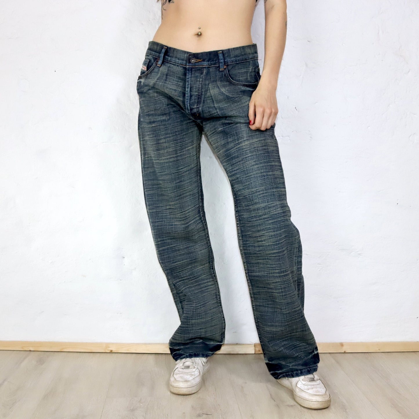 Vintage DIESEL KRATT Baggy Jeans Deadstock W36