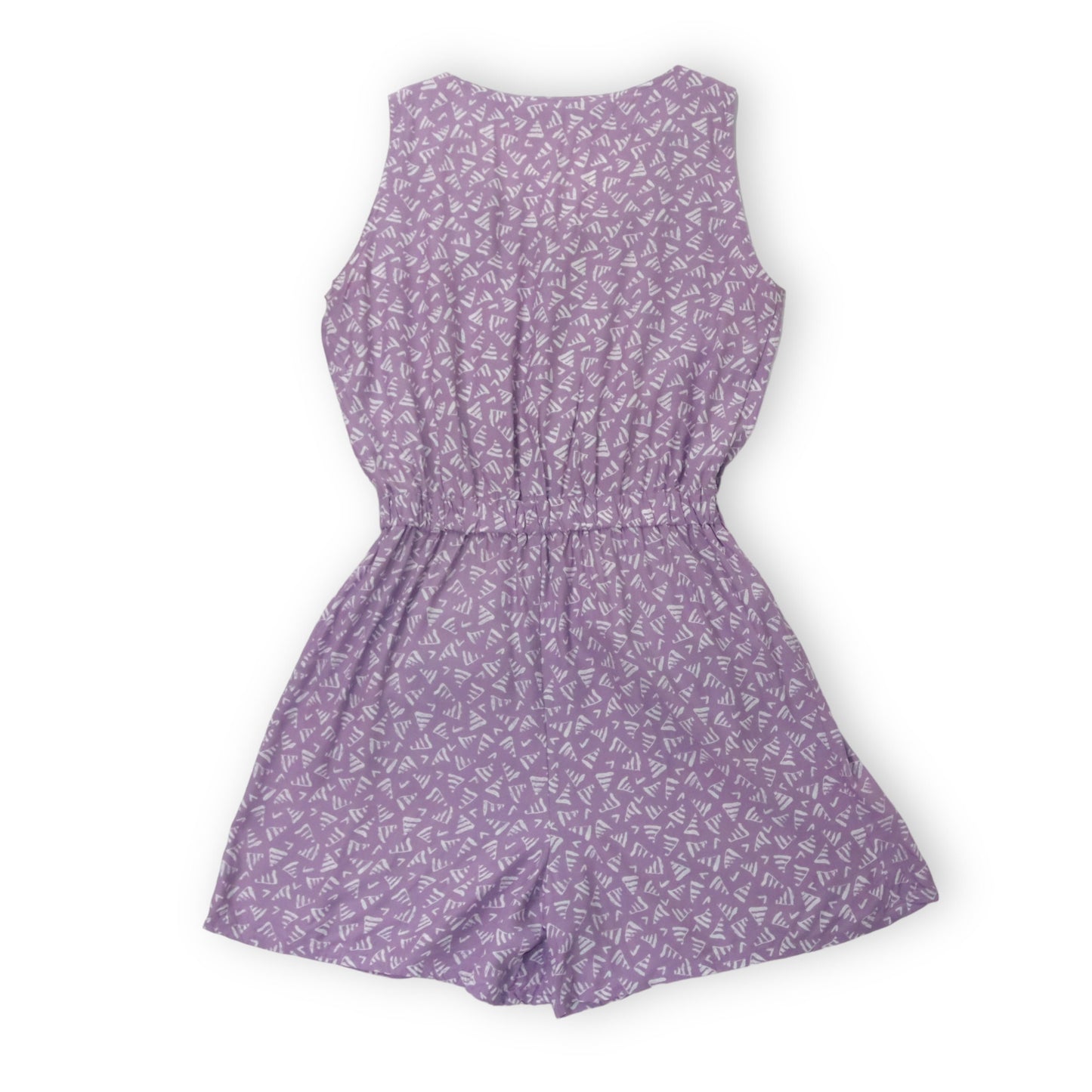 Vintage Ken Marshal one-piece jumpsuit lilac crazy pattern 42