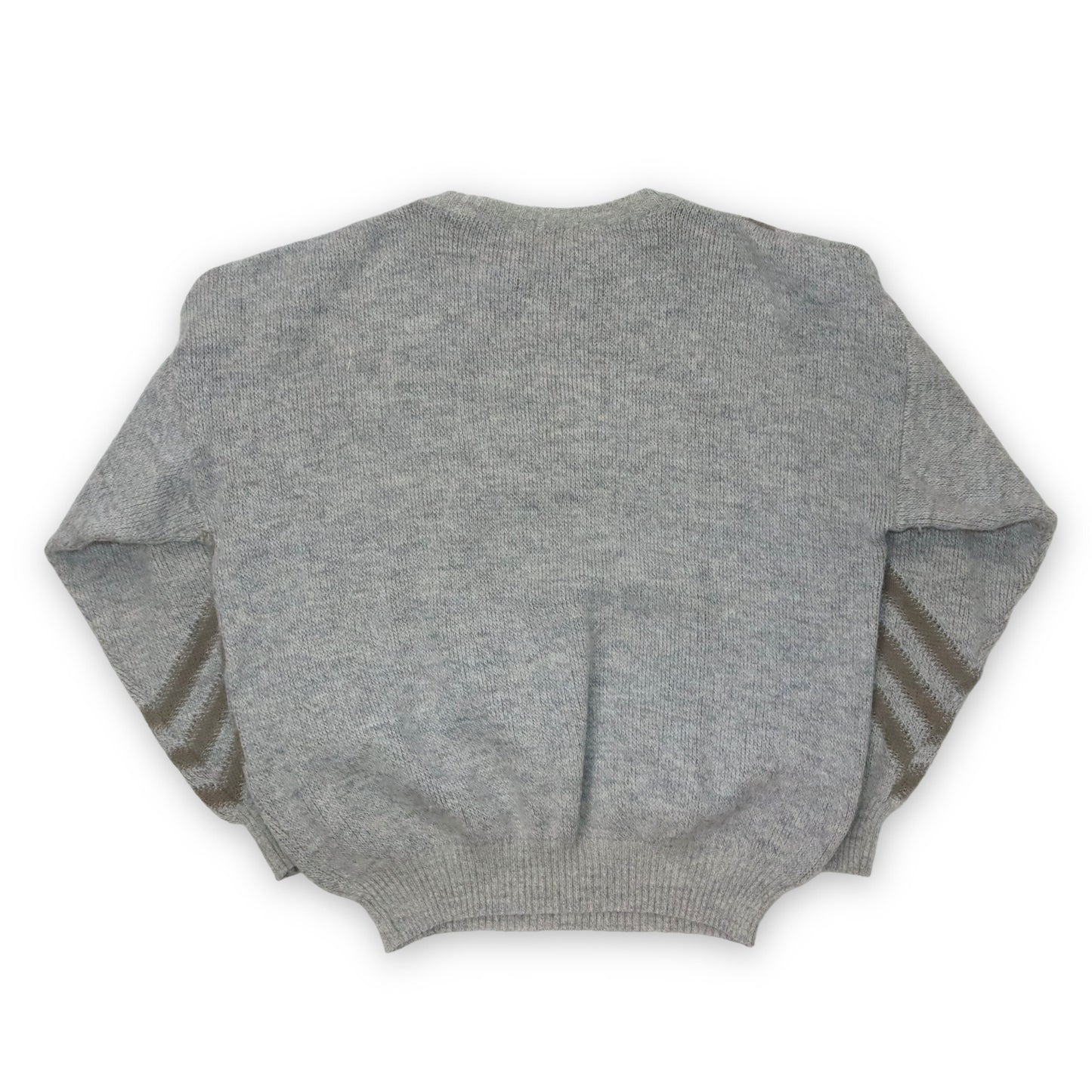 Vintage Laoddo Wollpullover beige Muster M