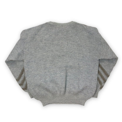 Vintage Laoddo Wollpullover beige Muster M