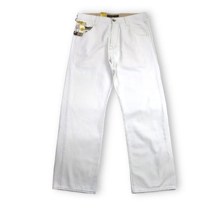 Vintage Y2K ENERGIE Baggy Jeans white Deadstock W34