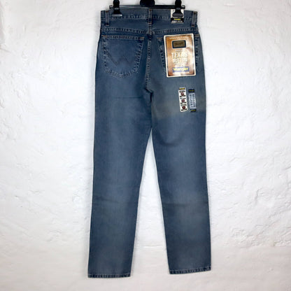 Vintage WRANGLER Jeans Pants Texas Button Straight Leg Deadstock W30 L36