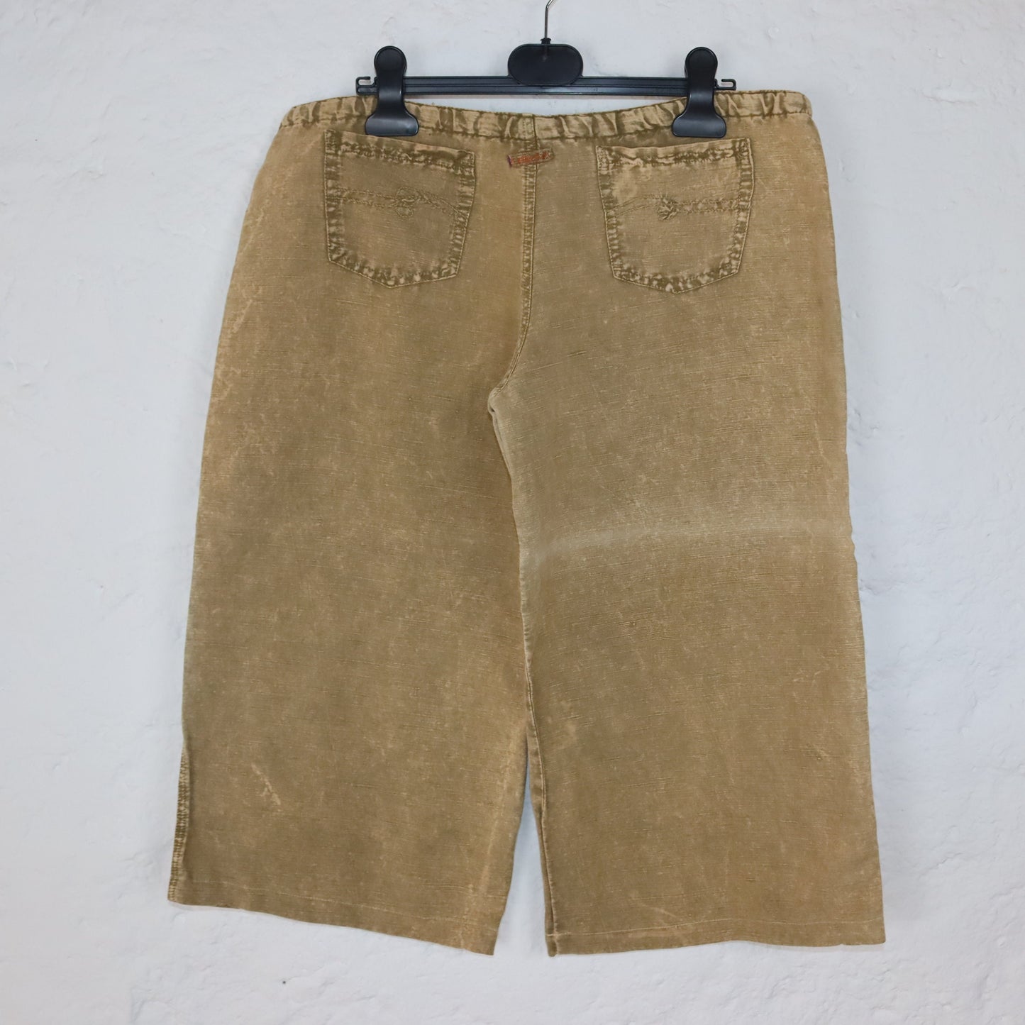 Vintage Essenza Culotte Linen Pants Short Deadstock 38