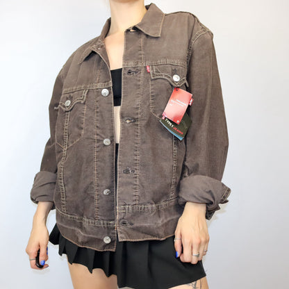 Vintage LEVI’S Cordjacke braun Deadstock XL