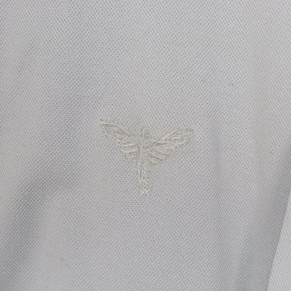 Vintage 80s 90s CARLO COLUCCI polo shirt T-shirt zipper grey M