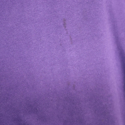 Vintage 80s 90s Rare NIKE Sweatsuit Tracksuit Sweatshirt Pullover Jogging Pants Purple Print XL