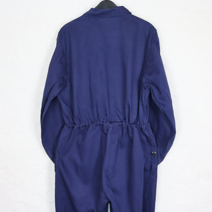 Vintage 80er 90er Workwear Overall Einteiler langarm blau 50 M