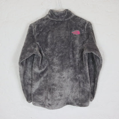 Vintage 00er Y2K TNF The North Face Teddyfleece Fleecejacke Mädchen M