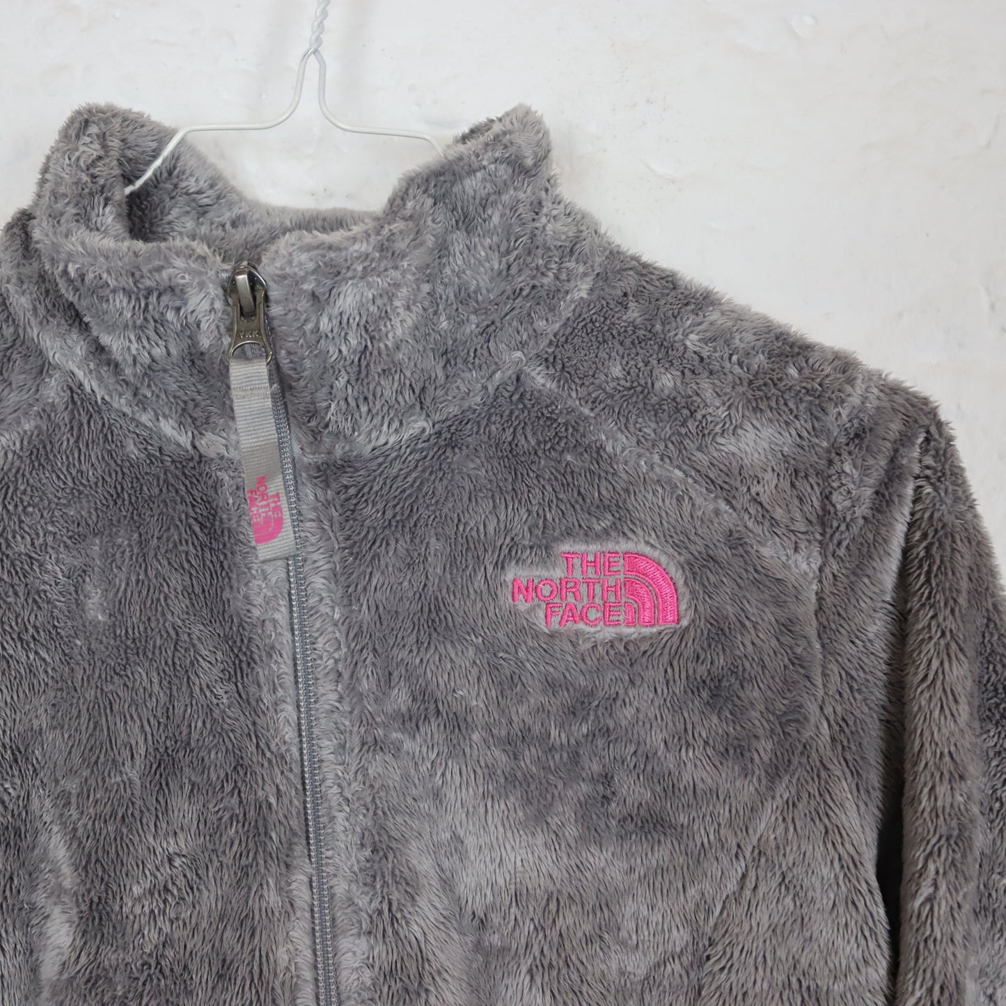 Vintage 00er Y2K TNF The North Face Teddyfleece Fleecejacke Mädchen M