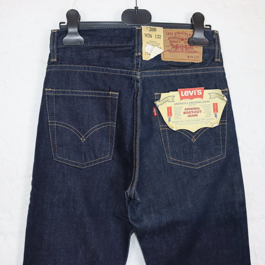 Vintage 90s 00s LEVIS 501 dark blue jeans straight leg deadstock UNWORN with tag W26 L32