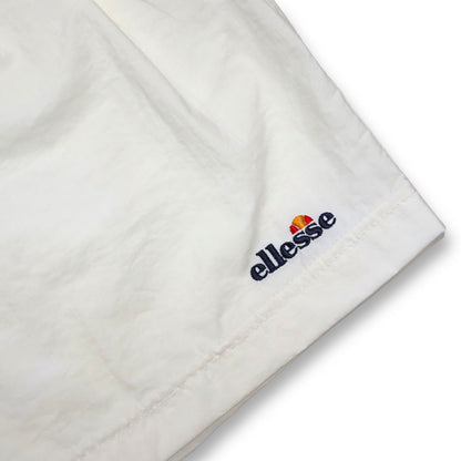 Vintage 80er 90er ELLESSE Bermudashorts weiß crazy pattern Deadstock 50 M