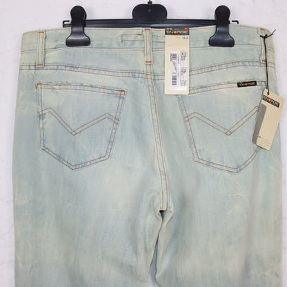 Vintage 90s 00s Y2K ENERGY jeans pants low waist baggy deadstock W34