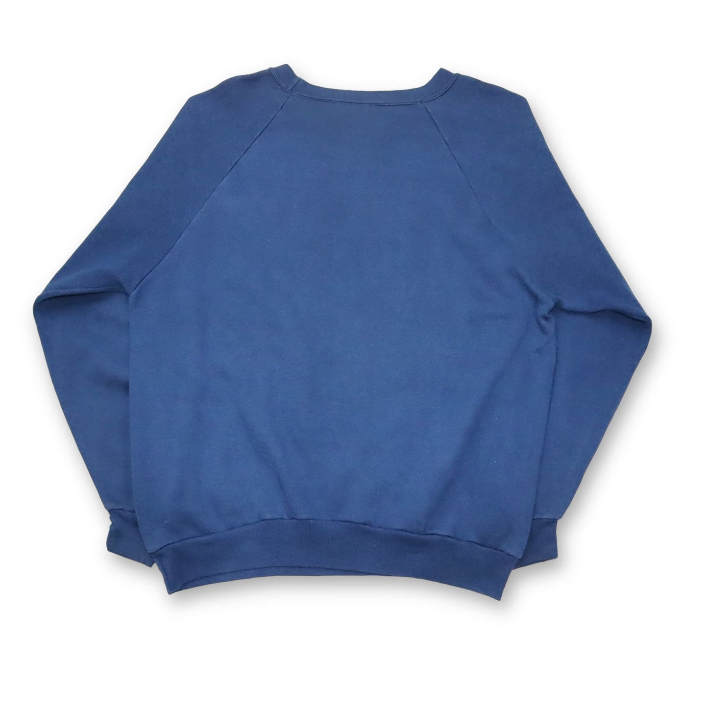 Vintage 80er 90er MILLER Sweatshirt Pullover West Virginia Print dunkelblau L