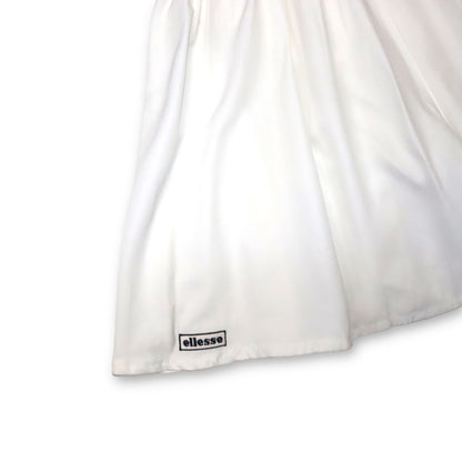 Vintage 80er 90er ELLESSE Rare Tennis Jumpsuit Hosenkleid türkis weiß Deadstock S