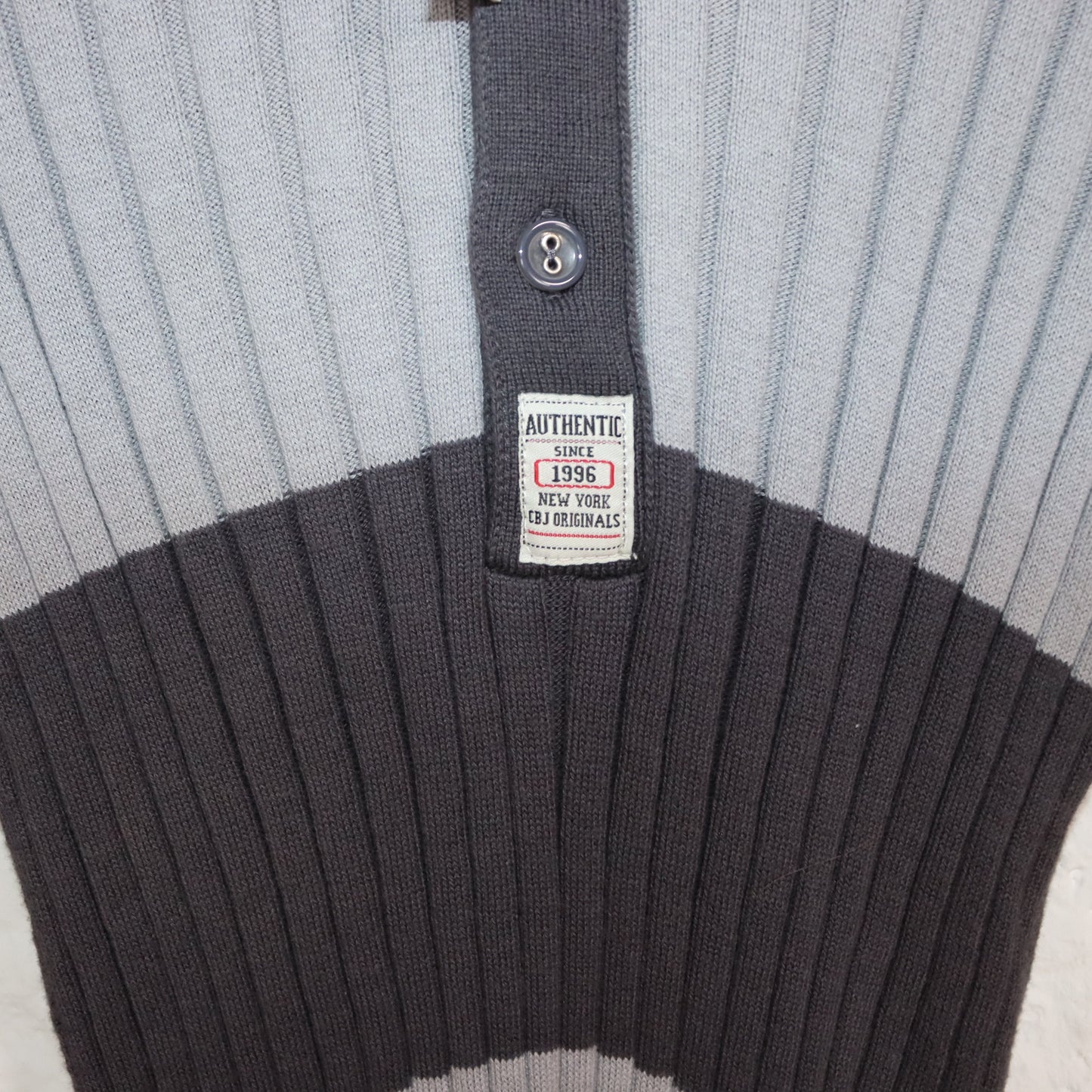 Vintage 90s 00s Y2K CIPO&amp;BAXX longsleeve thin sweater striped deadstock