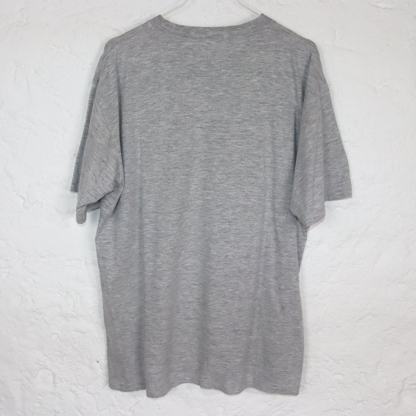 Vintage 80s 90s NIKE Rare T-Shirt short sleeve grey Jim Courier Tennis M